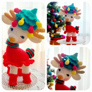 crochet pattern : reindeer crochet pattern : reindeer