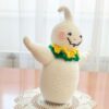 amigurumi ghost with pumpkin pattern