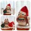 crochet pattern: owl with santa hat crochet pattern: owl with santa hat