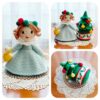 crochet pattern: christmas doll & tree crochet pattern: christmas doll & tree