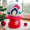 snow globe crochet pattern with penguin snow globe crochet pattern with penguin