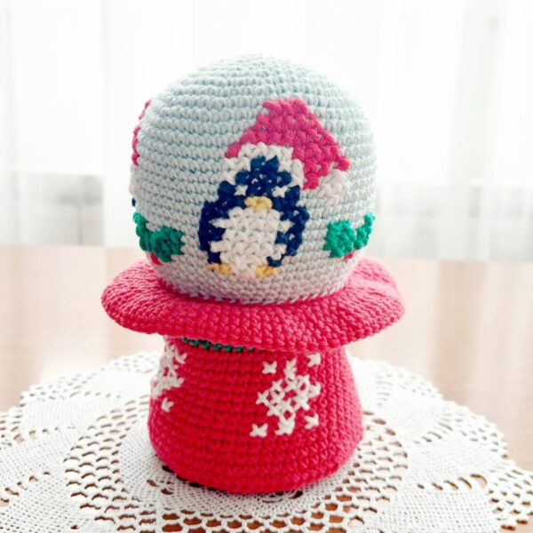 snow globe crochet pattern with penguin snow globe crochet pattern with penguin