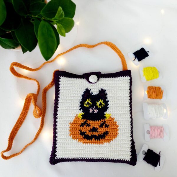 crochet cat bag pattern