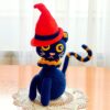 crochet cat pattern with red hat