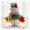 crochet pattern : snowman with bells crochet pattern : snowman with bells