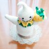 amigurumi ghost with pumpkin pattern