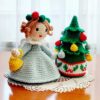 crochet pattern: christmas doll & tree crochet pattern: christmas doll & tree