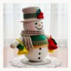 crochet pattern : snowman with bells crochet pattern : snowman with bells