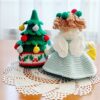 crochet pattern: christmas doll & tree crochet pattern: christmas doll & tree