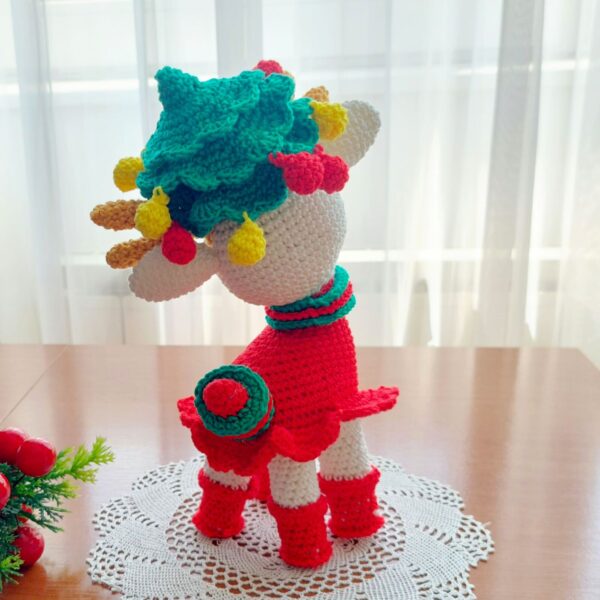 crochet pattern : reindeer