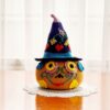 amigurumi crochet pattern, pumpkin with witch hat amigurumi crochet pattern, pumpkin with witch hat