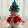 crochet pattern: snowman doll pattern