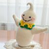 amigurumi ghost with pumpkin pattern