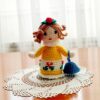 crochet pattern : dolls with bells