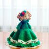 crochet pattern : topsy turvy doll