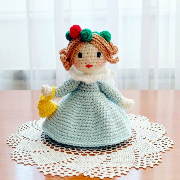 crochet pattern: christmas doll & tree crochet pattern: christmas doll & tree