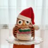 crochet pattern: owl with santa hat crochet pattern: owl with santa hat