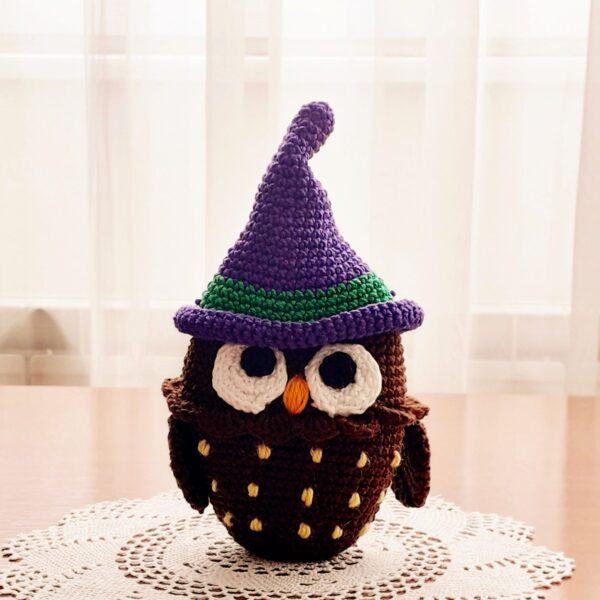 amigurumi crochet pattern, owl with pumpkin amigurumi crochet pattern, owl with pumpkin