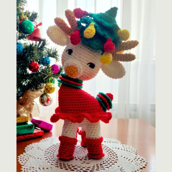 crochet pattern : reindeer