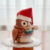 crochet pattern: owl with santa hat crochet pattern: owl with santa hat