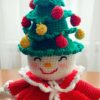 crochet pattern: snowman doll pattern