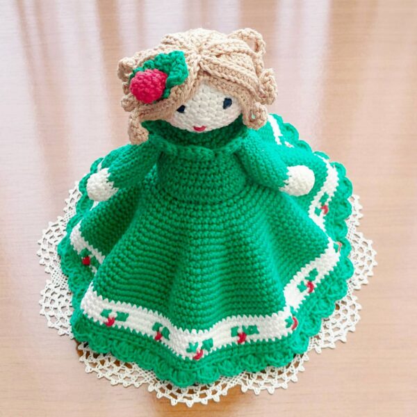 crochet pattern : topsy turvy doll