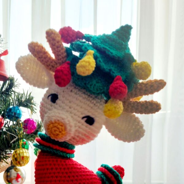 crochet pattern : reindeer