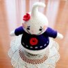 amigurumi crochet pattern : ghost with spider