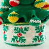 crochet pattern: christmas tree box