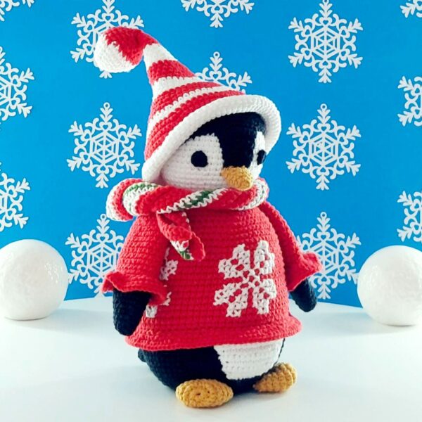 crochet pattern: penguin with nordic sweater crochet pattern: penguin with nordic sweater