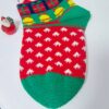 crochet pattern: christmas stocking
