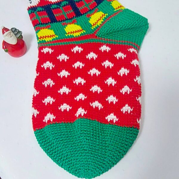 crochet pattern: christmas stocking