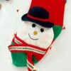 crochet pattern: snowman stocking for the holidays!