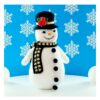 crochet pattern: snowman couple