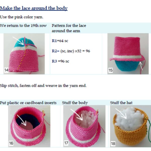 crochet pattern: nutcracker gnome