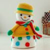 crochet pattern: reversible snowman