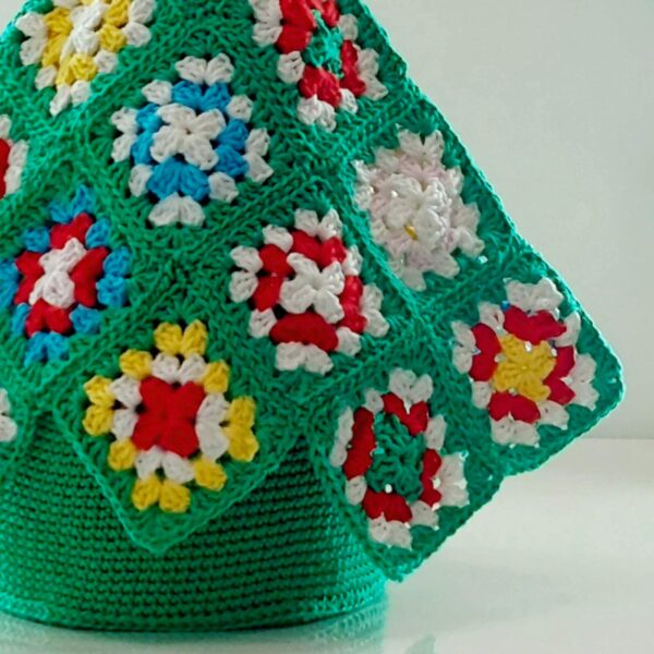 crochet granny square christmas tree pattern