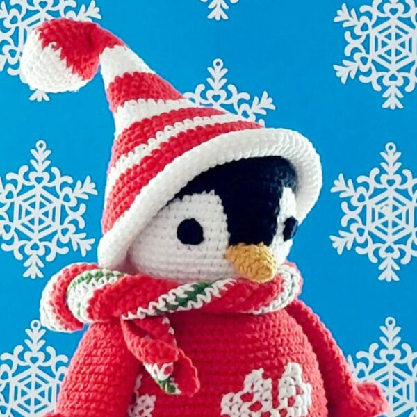 crochet pattern: penguin with nordic sweater crochet pattern: penguin with nordic sweater