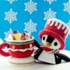 crochet pattern: penguin gift box crochet pattern: penguin gift box