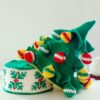 crochet pattern: christmas tree box