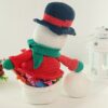 crochet pattern: snowman candy box