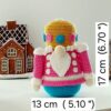 crochet pattern: nutcracker gnome